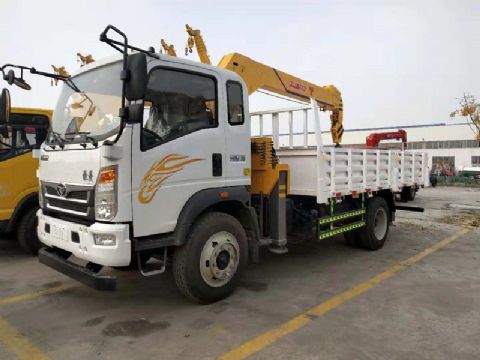 點擊查看詳細信息<br>標題：5噸重汽豪曼隨車吊 閱讀次數：2263
