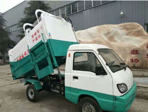 點擊查看詳細信息<br>標題：自卸式電動四輪垃圾車 閱讀次數：2091